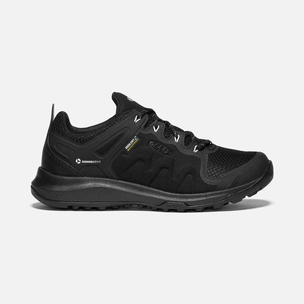 Keen Spor Ayakkabı Kadın Siyah - Explore Waterproof - Türkiye UYVL01296